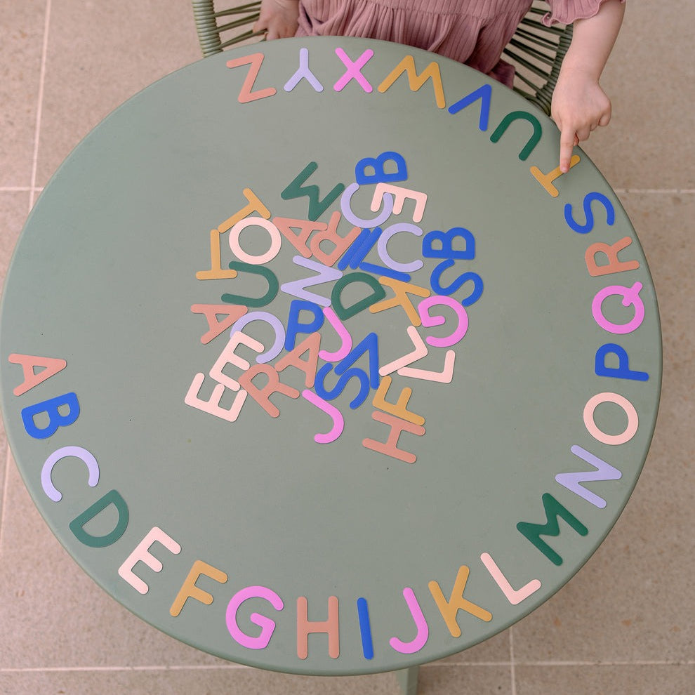 Ma Cabane À Rêves - Magnetic Alaphabet -  61 Large Capital Letters - Mabel & Fox