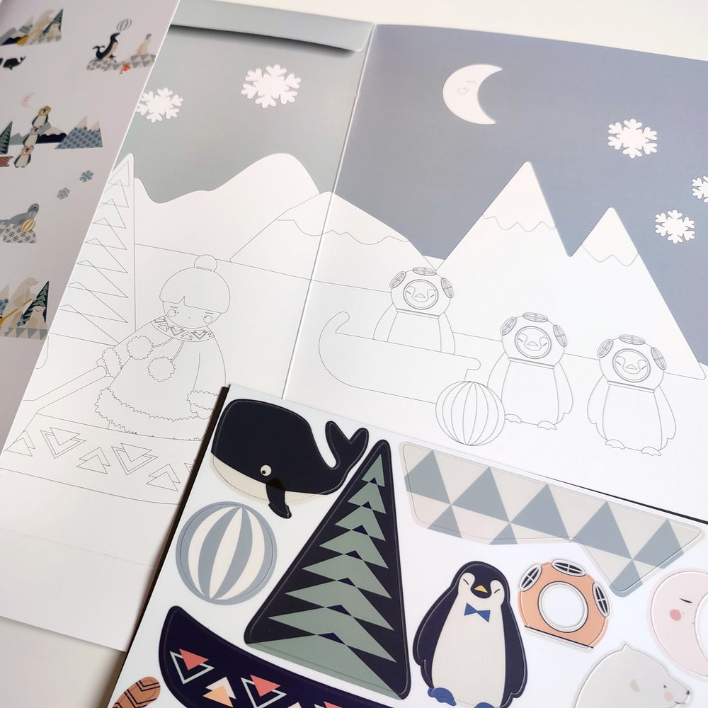 Ma Cabane À Rêves - Magnetic Game - Arctic Animals - Mabel & Fox