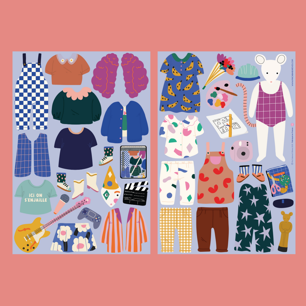 Ma Cabane À Rêves - Magnetic Game - Creative Jobs Mouse - Mabel & Fox