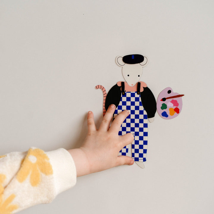 Ma Cabane À Rêves - Magnetic Game - Creative Jobs Mouse - Mabel & Fox
