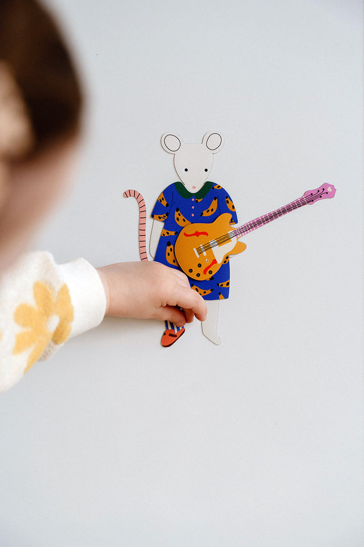 Ma Cabane À Rêves - Magnetic Game - Creative Jobs Mouse - Mabel & Fox