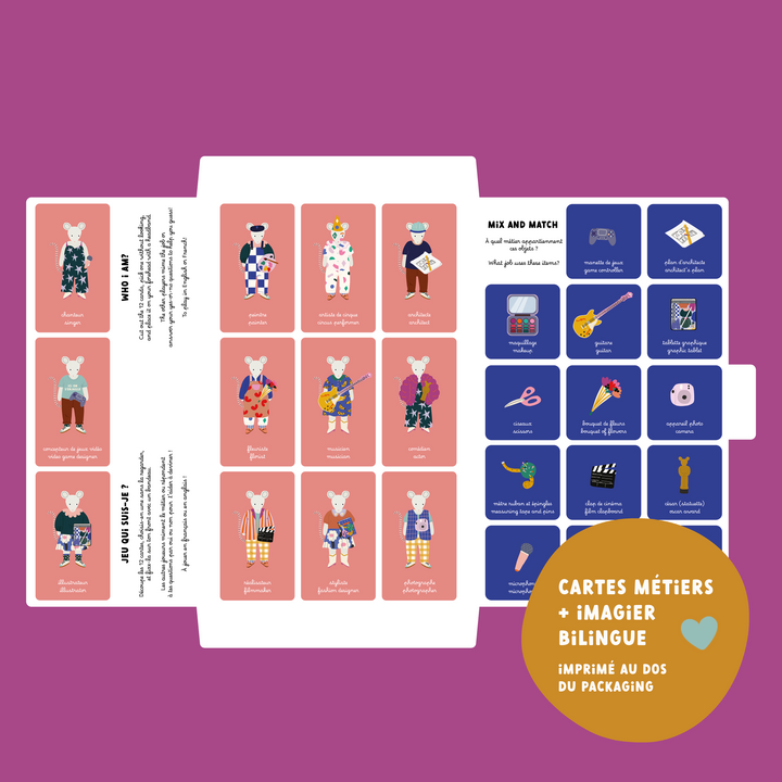 Ma Cabane À Rêves - Magnetic Game - Creative Jobs Mouse - Mabel & Fox