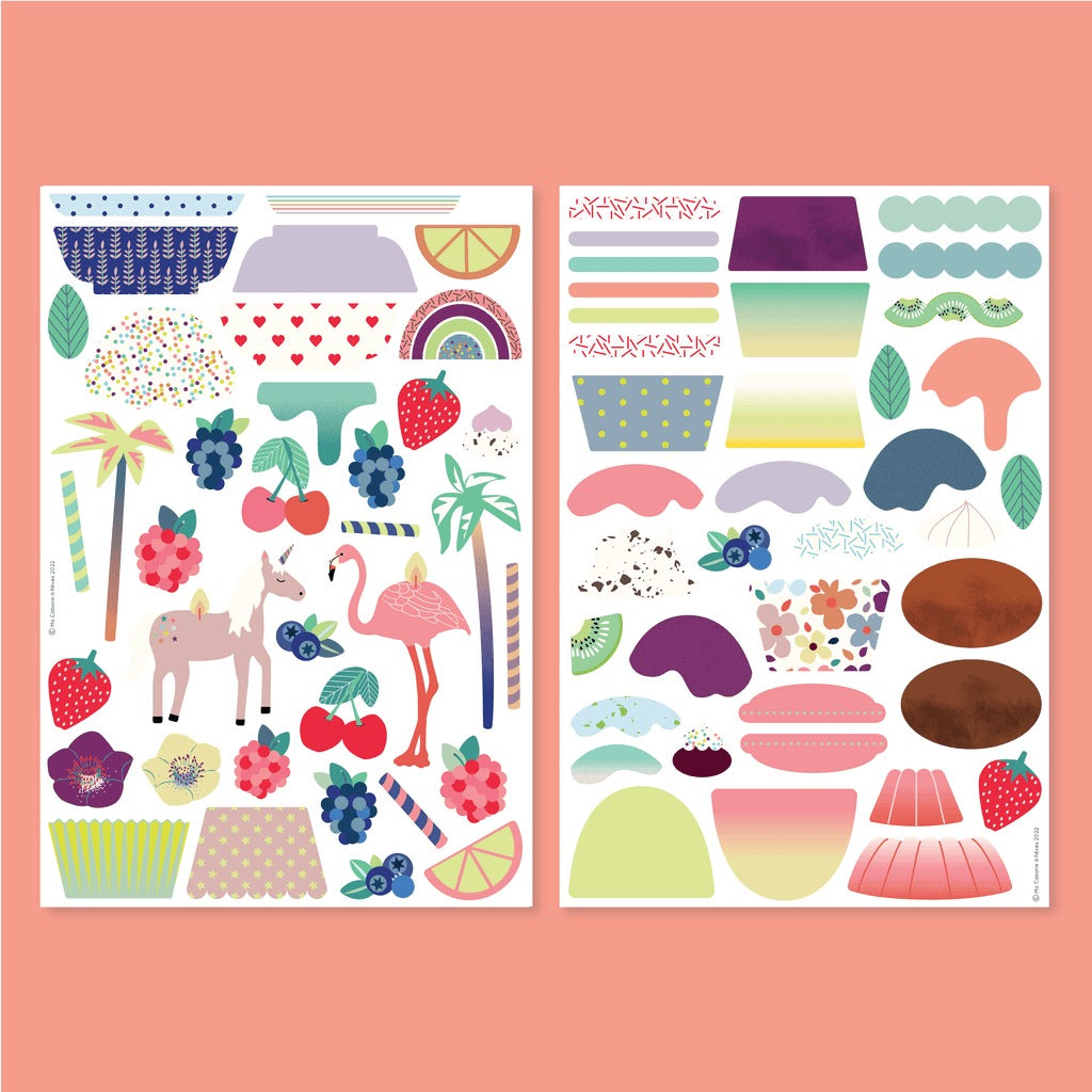 Ma Cabane À Rêves - Magnetic Game - Cupcake - Mabel & Fox