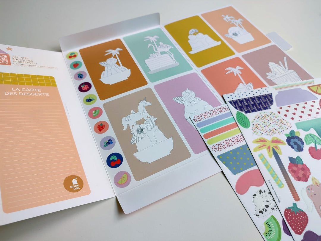 Ma Cabane À Rêves - Magnetic Game - Cupcake - Mabel & Fox