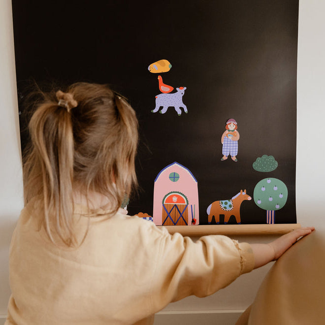 Ma Cabane À Rêves – Magnetic Game – Farm - Mabel & Fox