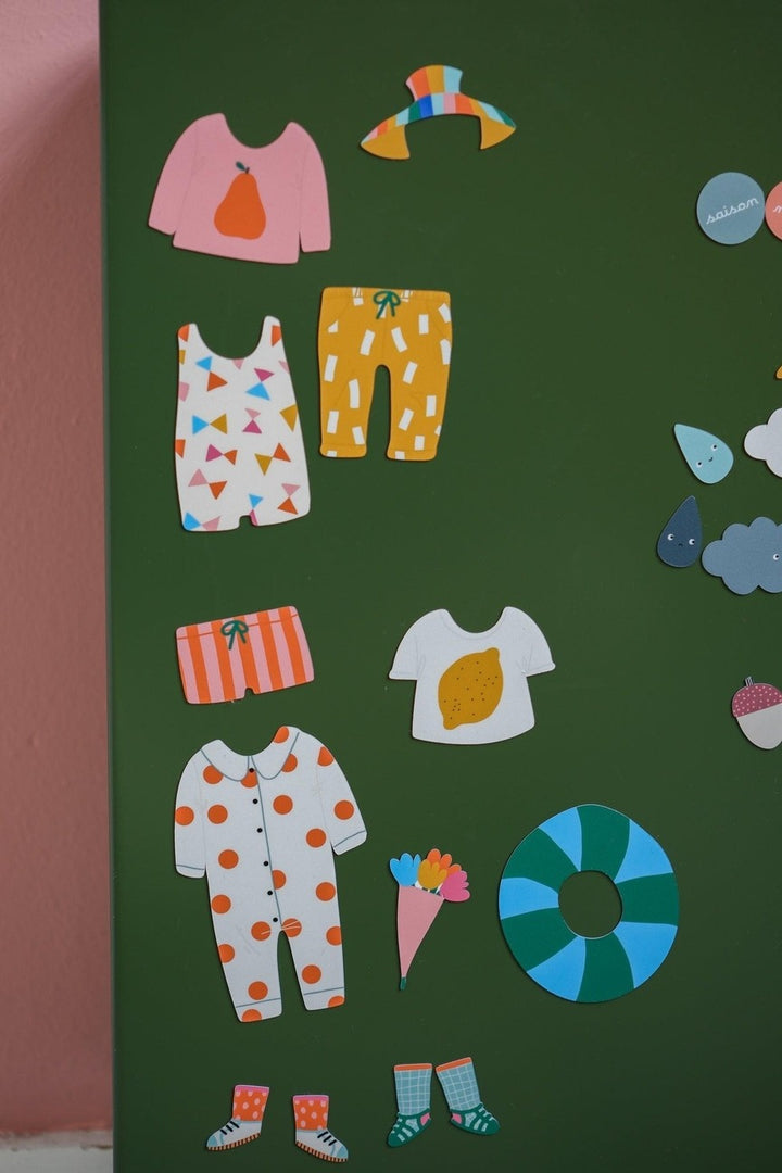 Ma Cabane  Rªves - Magnetic Game - I Get Dressed - Mabel & Fox