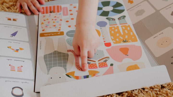 Ma Cabane  Rªves - Magnetic Game - I Get Dressed - Mabel & Fox