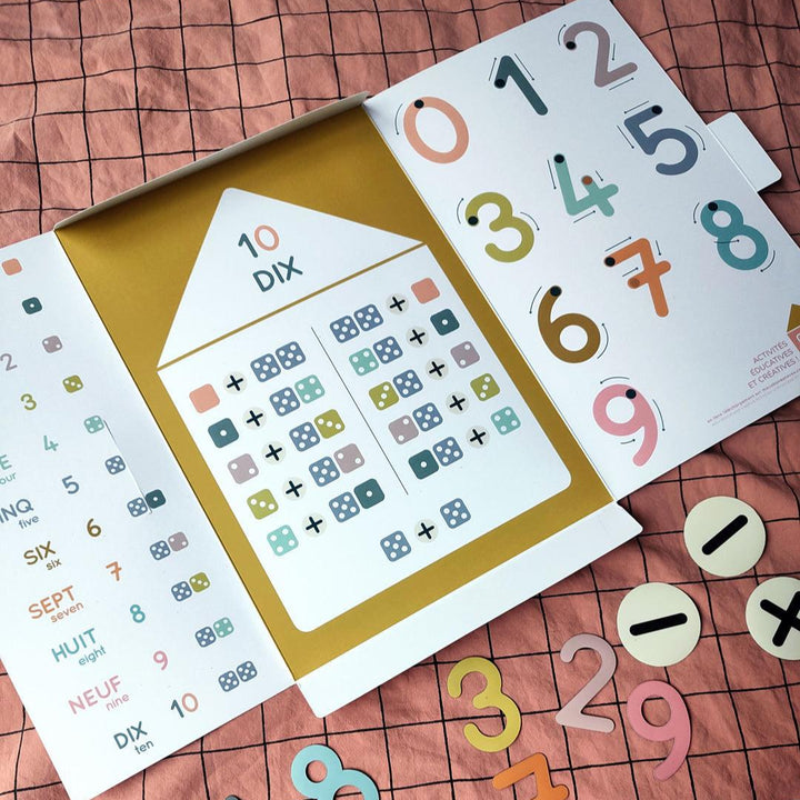 Ma Cabane À Rêves - Magnetic Game - Magnetic Numbers - Mabel & Fox