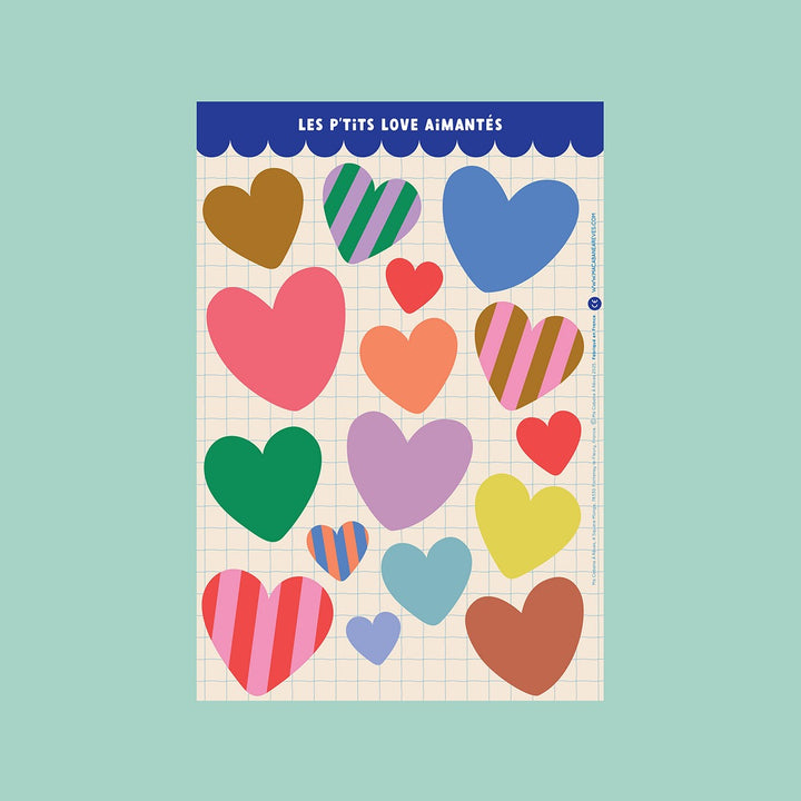 Ma Cabane À Rêves - Magnetic Memo Notes - Little Loves - Mabel & Fox