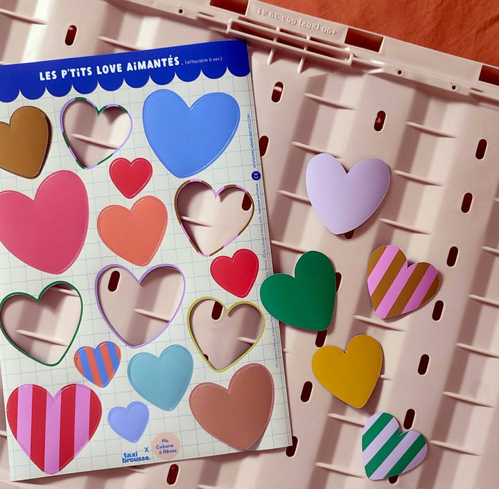Ma Cabane À Rêves - Magnetic Memo Notes - Little Loves - Mabel & Fox