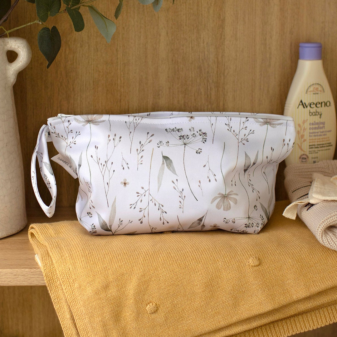 Mabel & Fox - Wet Bag - Natural Wildflowers - Mabel & Fox