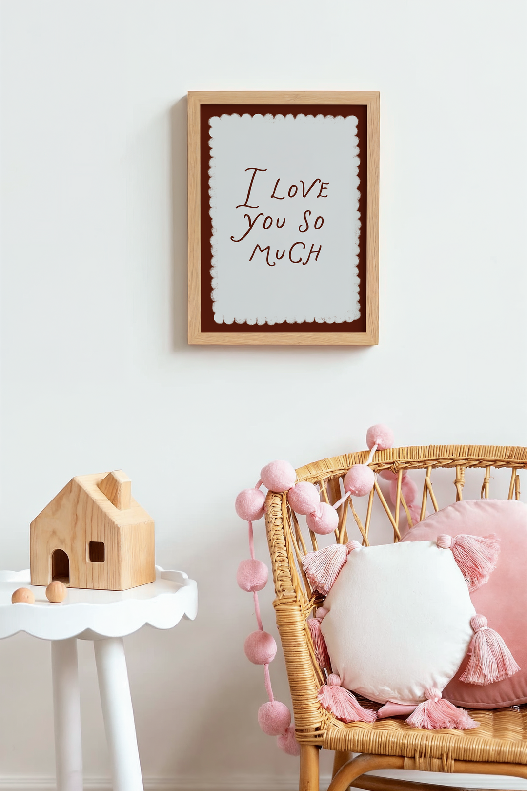 Mabel & Fox - Art Print - I Love you so Much - Mabel & Fox