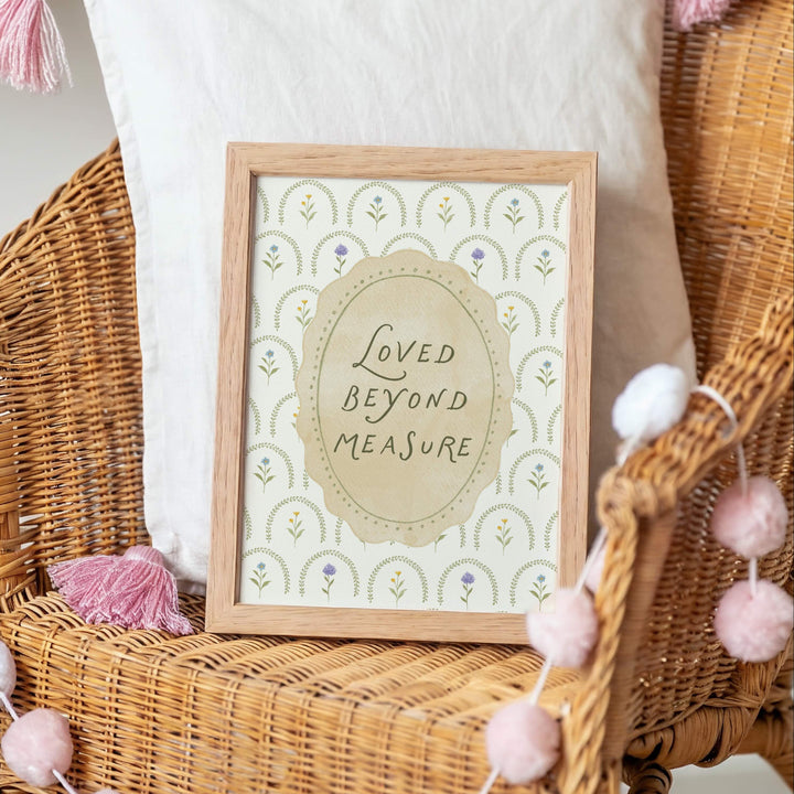 Mabel & Fox - Art Print - Loved Beyond Measure - Mabel & Fox