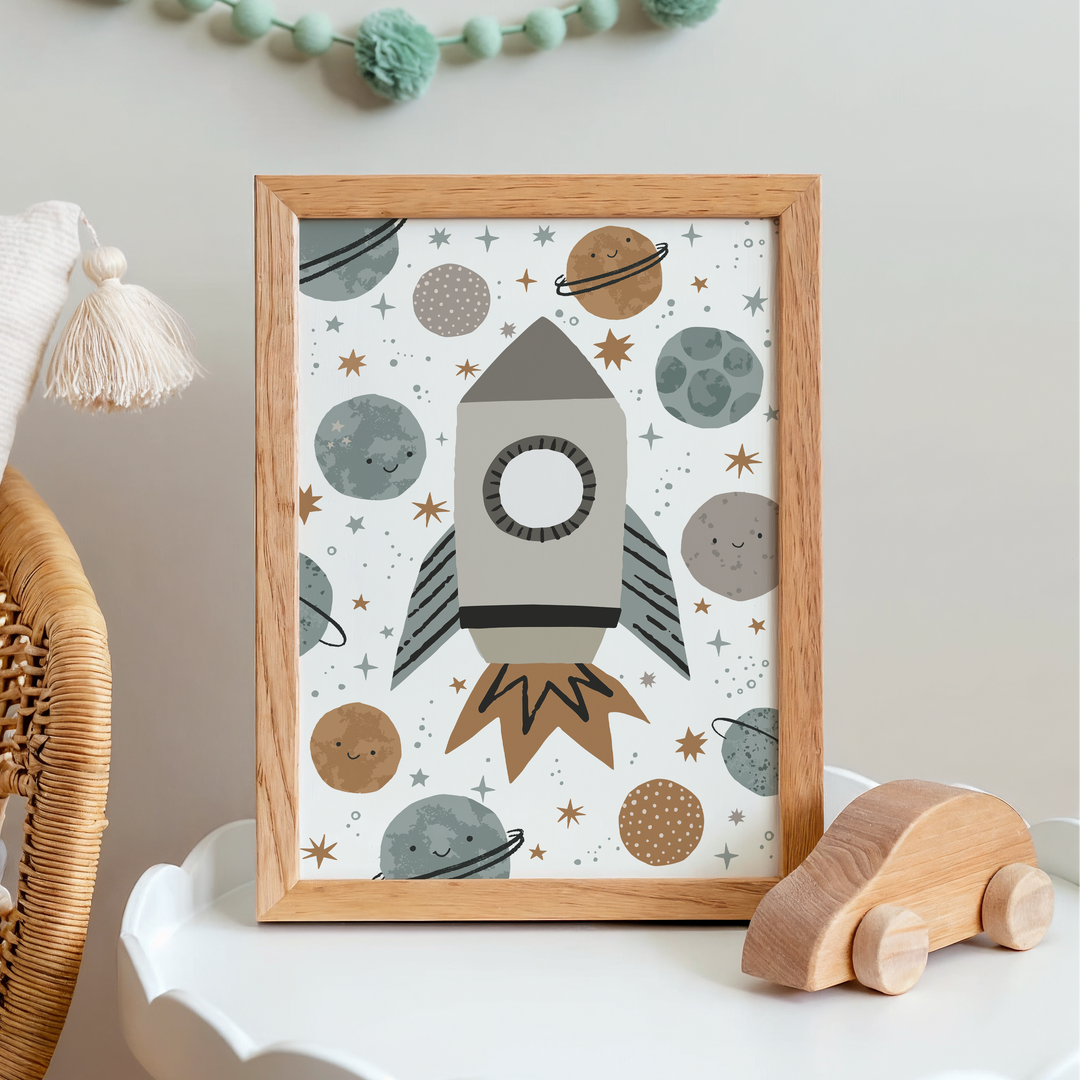 Mabel & Fox - Art Print - Out of this World - Mabel & Fox