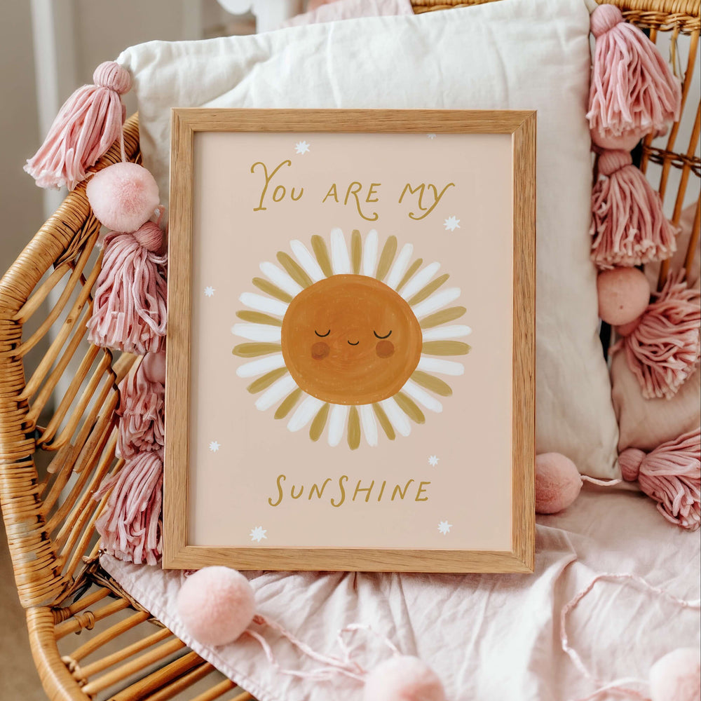 Mabel & Fox - Art Print - You are my Sunshine - Mabel & Fox