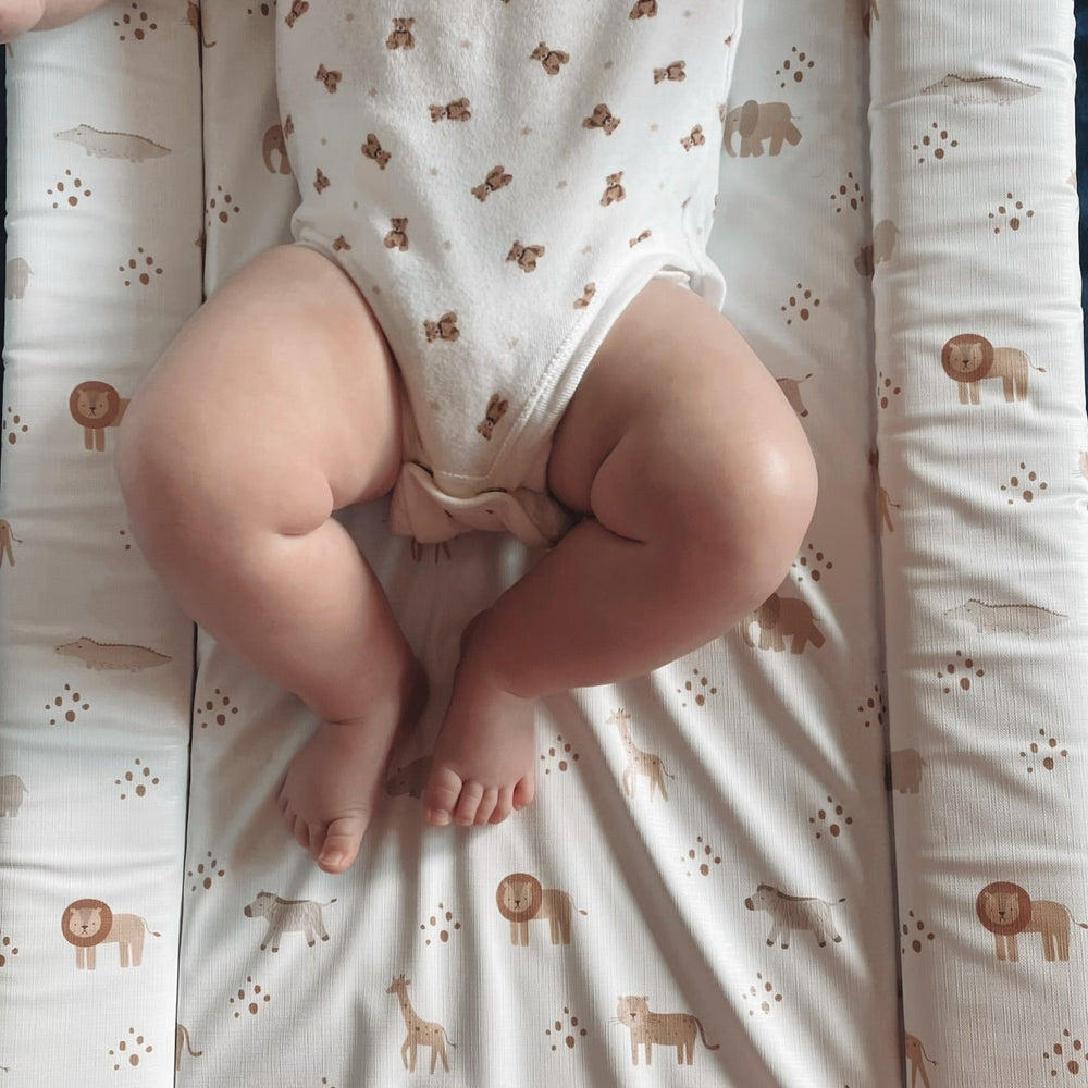 Mabel & Fox - Baby Changing Mat  -  Boho Safari - Mabel & Fox