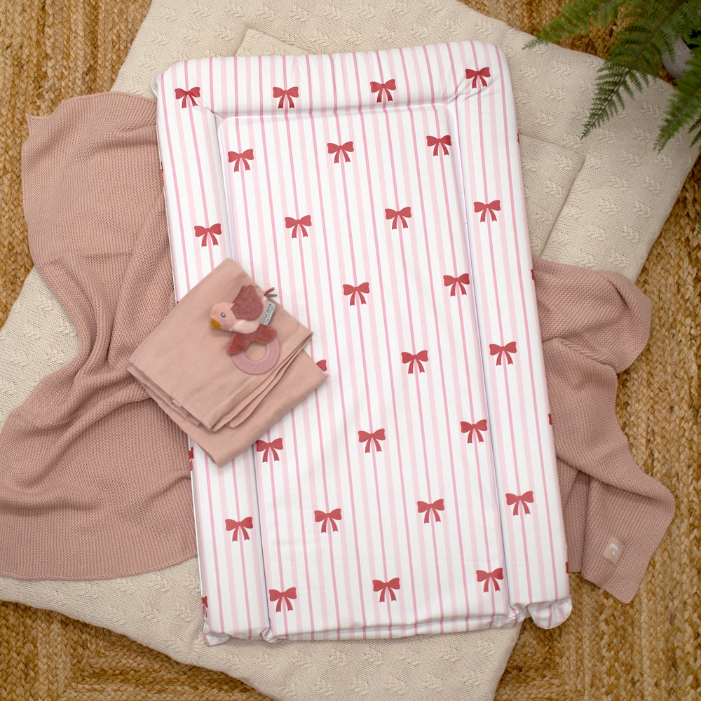 Mabel & Fox - Baby Changing Mat - Bow Cute - Mabel & Fox