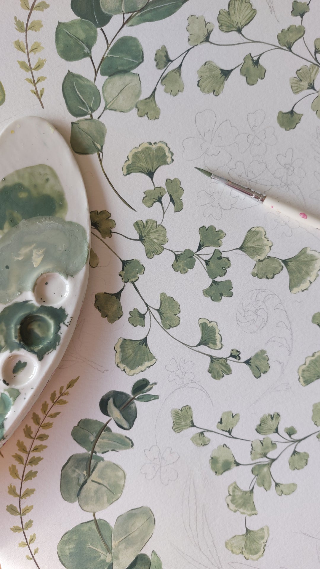 Mabel & Fox - Baby Changing Mat - Evergreen - Mabel & Fox