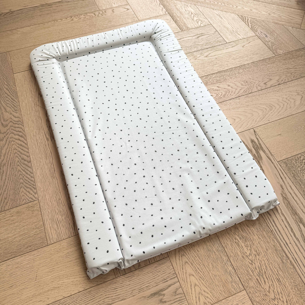 Mabel & Fox - Baby Changing Mat  - Monochrome Spotty - Mabel & Fox