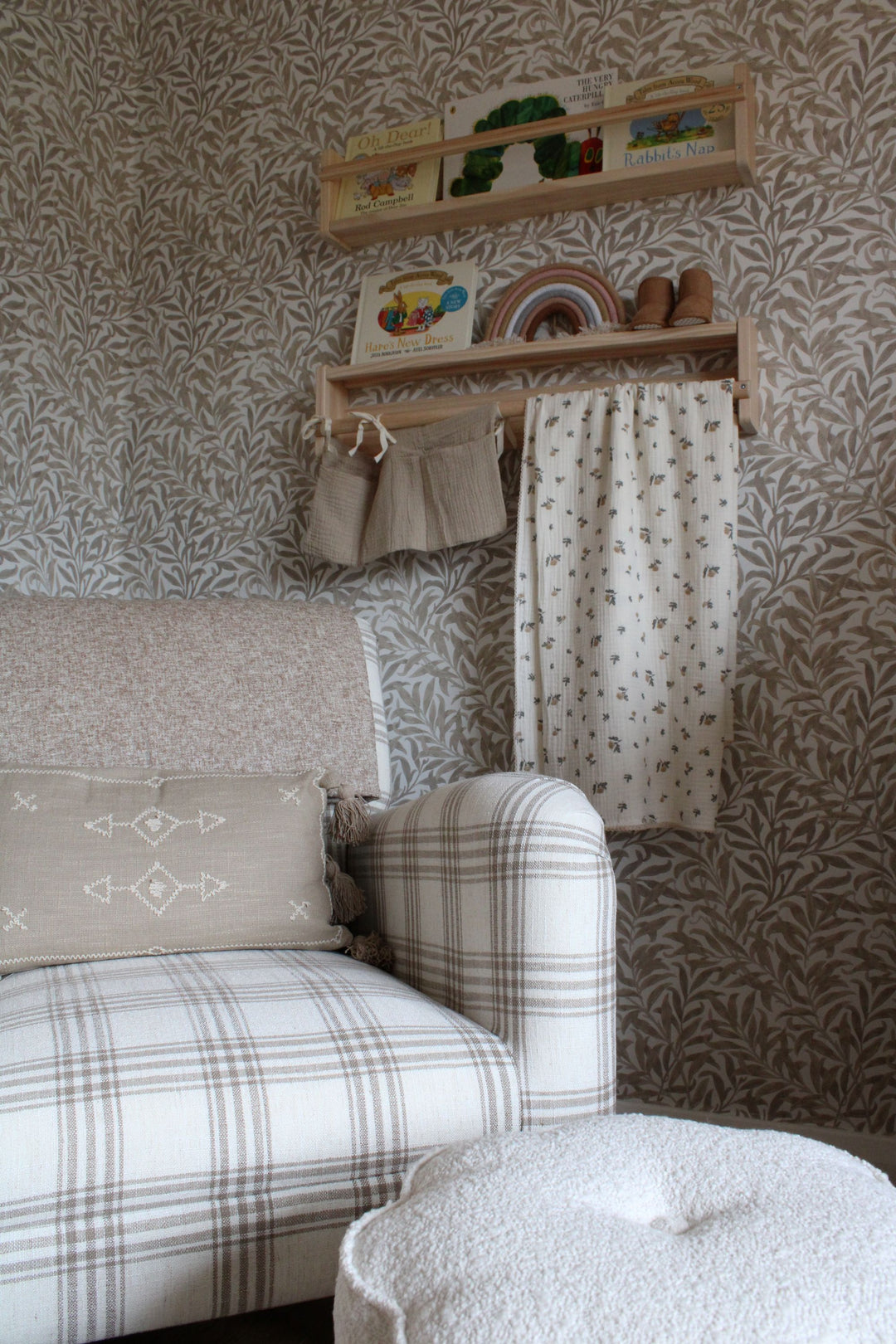 Mabel & Fox - Baby Muslin Cotton Blanket - Rosebud - Mabel & Fox