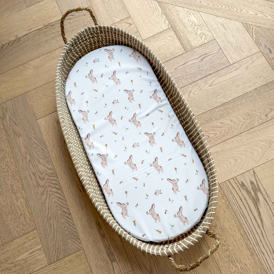 Mabel & Fox -  Basket Changing Mat - Bunny - Mabel & Fox