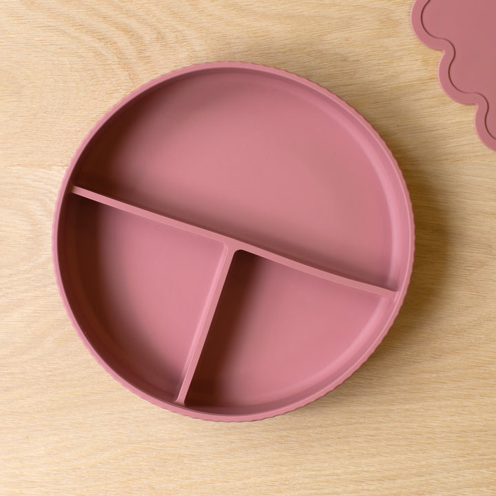 Mabel & Fox - Complete Silicone Tableware Set - Pink (7 Pcs) - Mabel & Fox