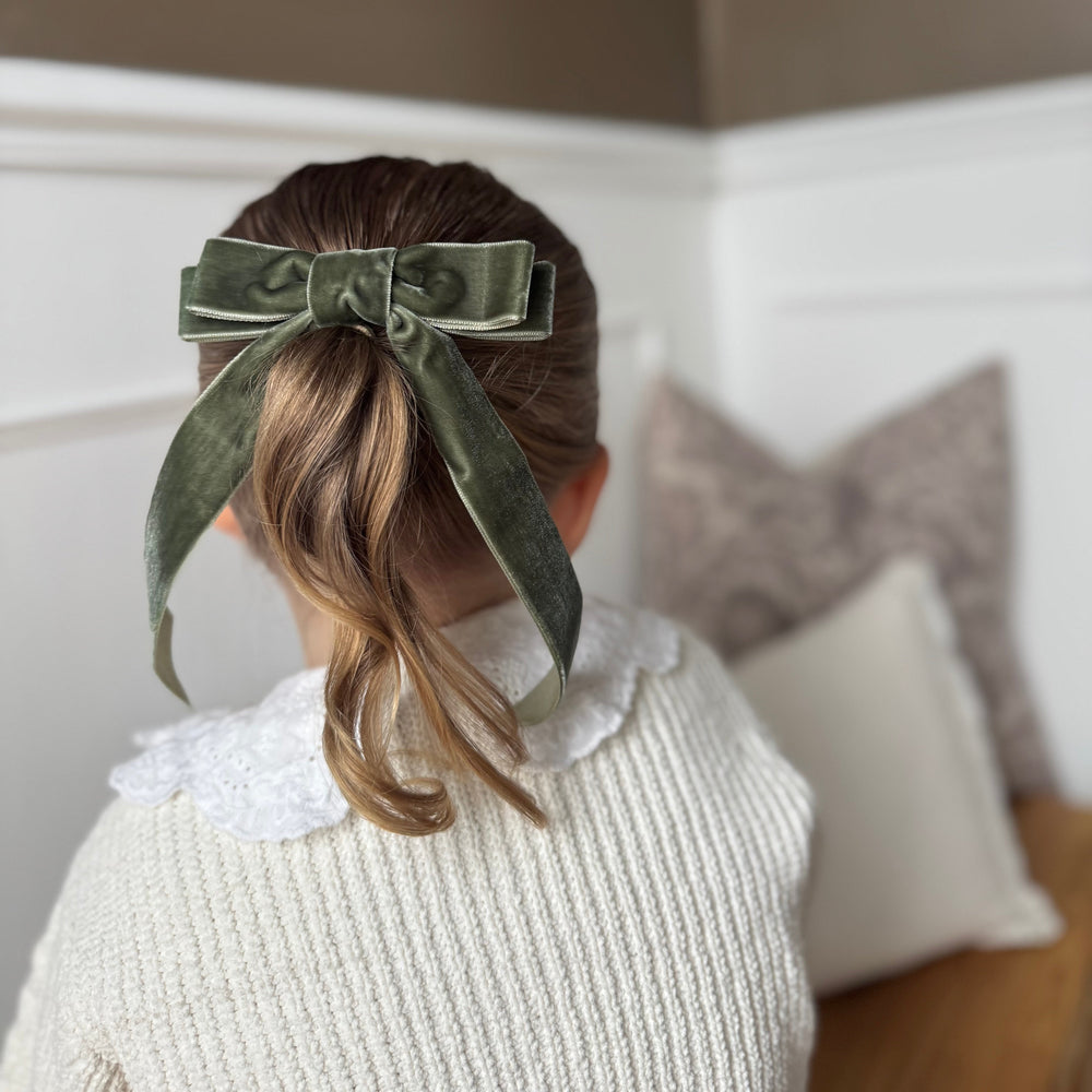 Mabel & Fox - Hair Bow Clips - Festive (2 Pack) - Mabel & Fox