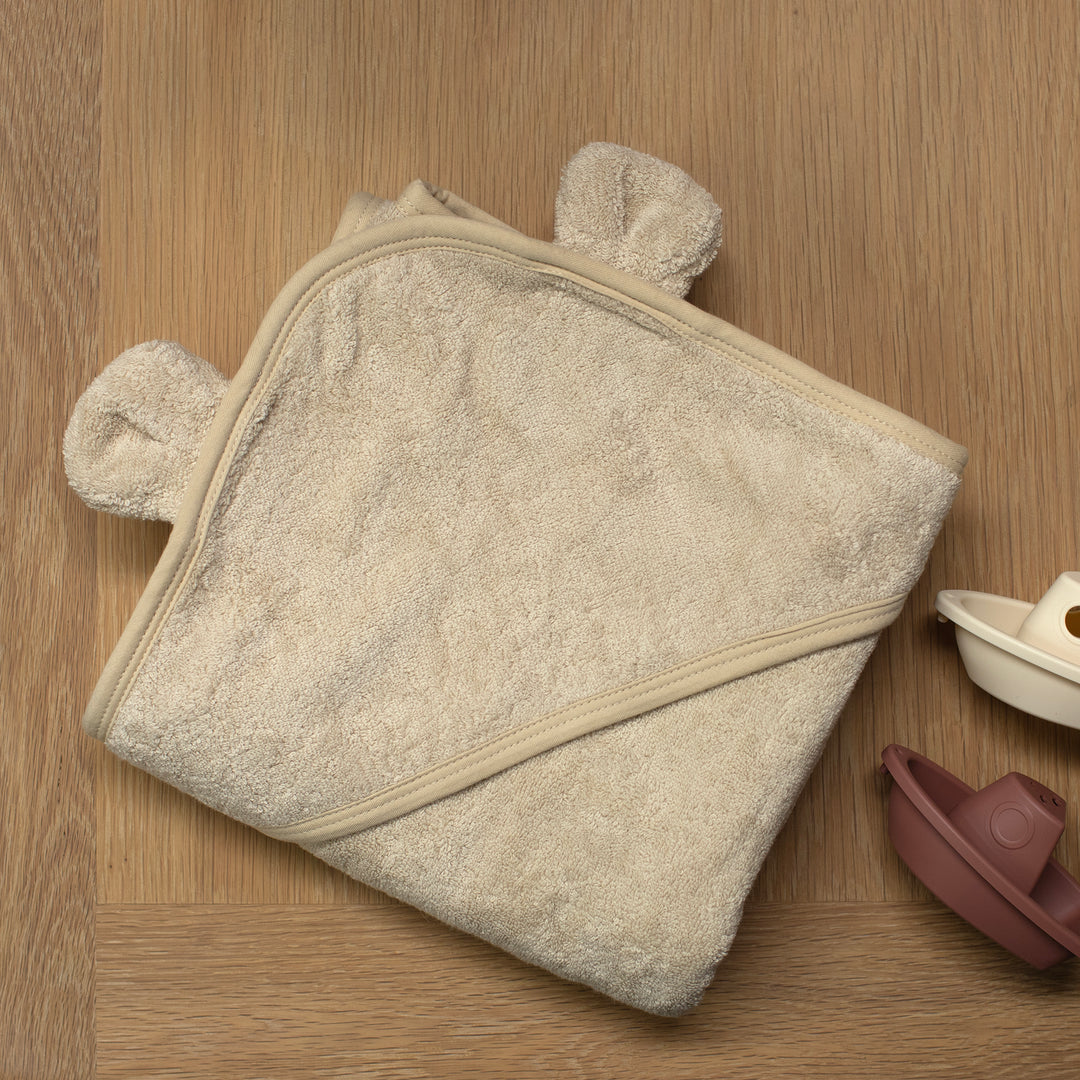 Mabel & Fox - Hooded Towel - Natural Beige - Mabel & Fox