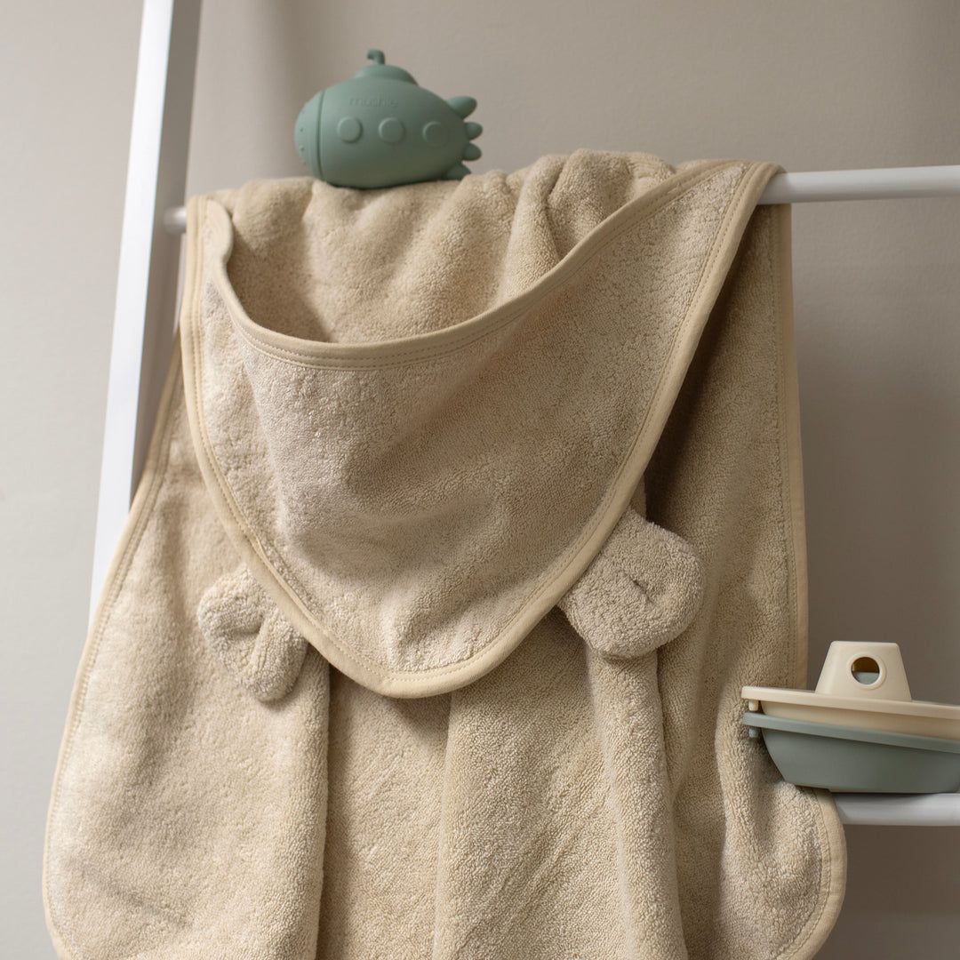 Mabel & Fox - Hooded Towel - Natural Beige - Mabel & Fox
