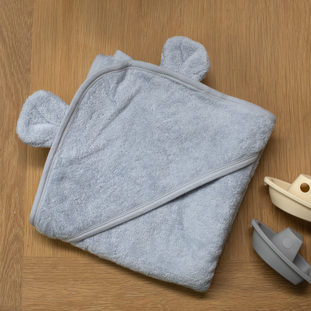 Mabel & Fox - Hooded Towel - Powder Blue - Mabel & Fox
