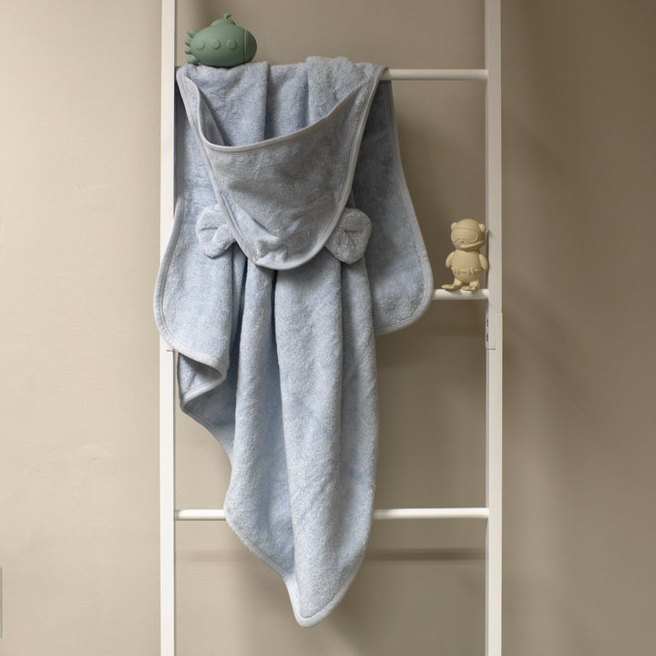 Mabel & Fox - Hooded Towel - Powder Blue - Mabel & Fox