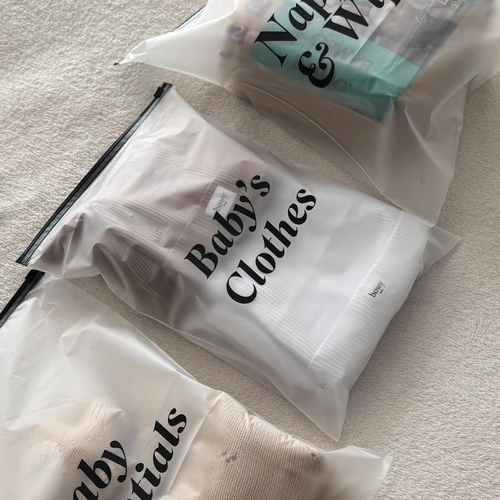 Mabel & Fox - Hospital Bag Organisers (12 Pcs) - Mabel & Fox