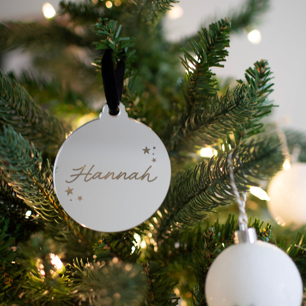 Mabel & Fox - Personalised Acrylic Decoration - Stars - Mabel & Fox