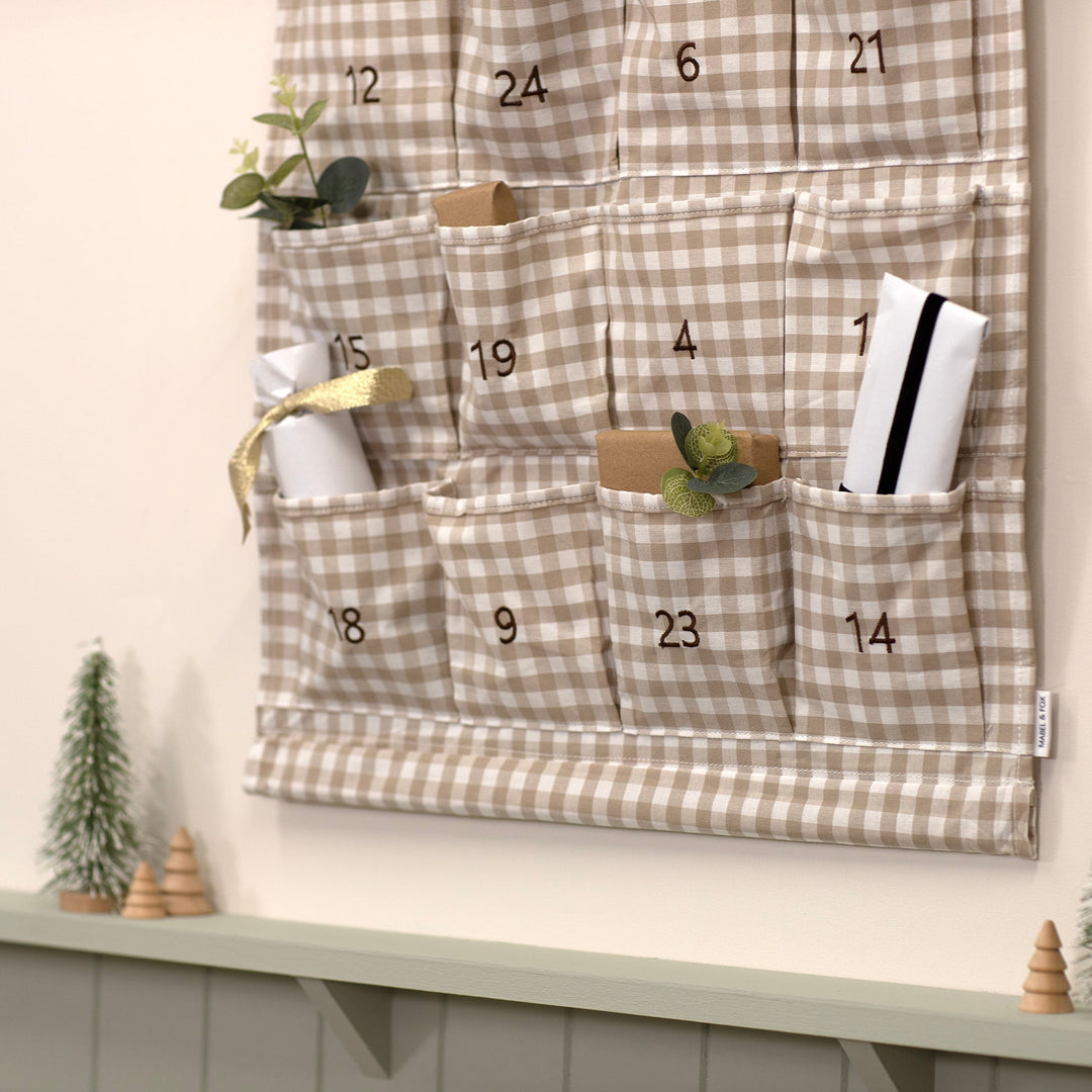 Sample Sale (Imperfect) Mabel & Fox - Advent Calendar - Gingham - Mabel & Fox