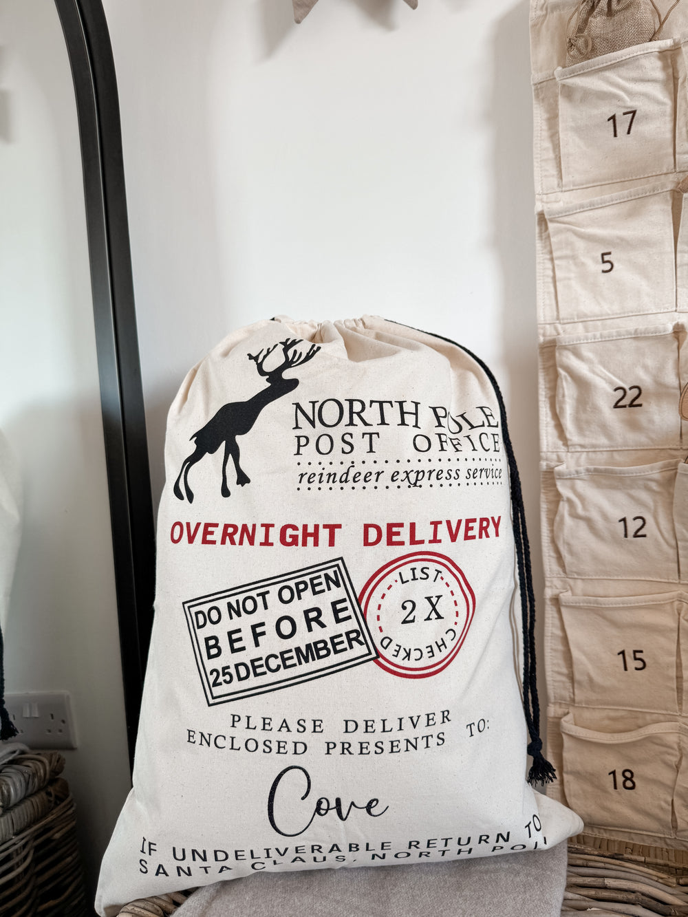 Mabel & Fox - Personalised Christmas Sack - Mabel & Fox