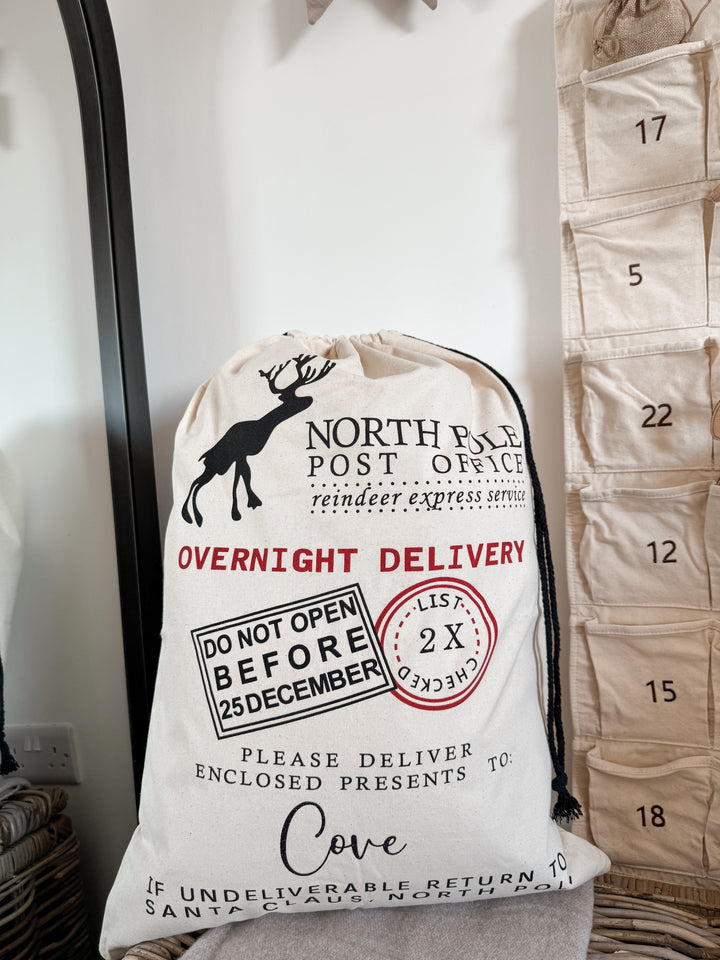 Mabel & Fox - Personalised Christmas Sack - Mabel & Fox