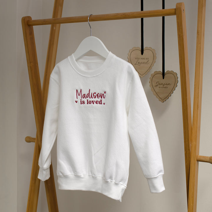 Mabel & Fox - Personalised Jumper - Loved - Mabel & Fox