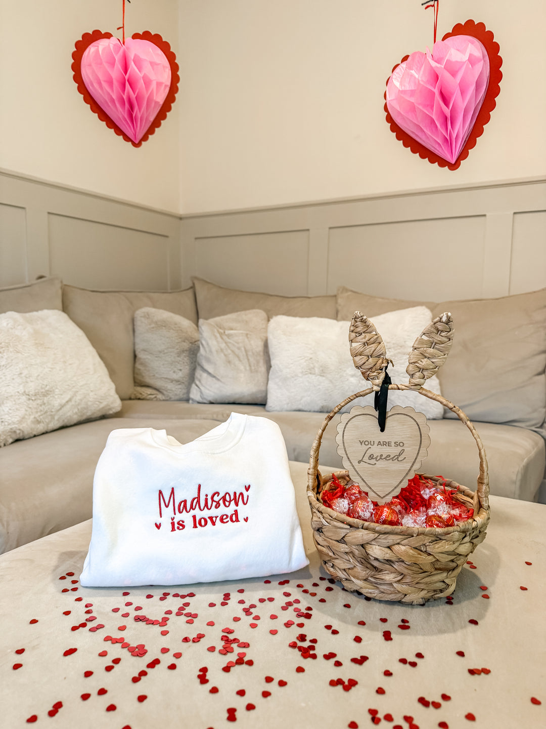 Mabel & Fox - Personalised Jumper - Loved - Mabel & Fox