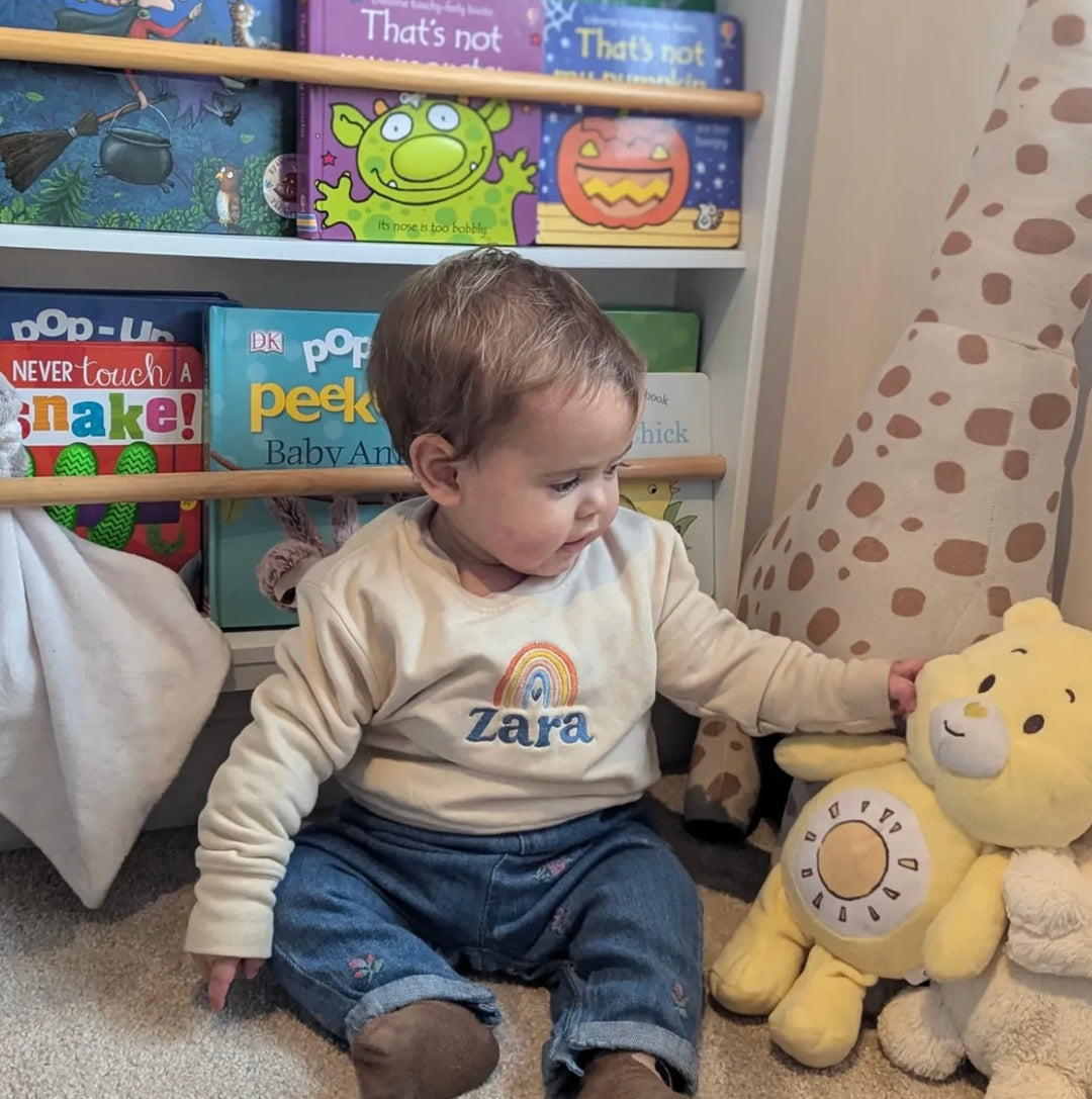 Mabel & Fox - Personalised Jumper - Rainbow - Mabel & Fox