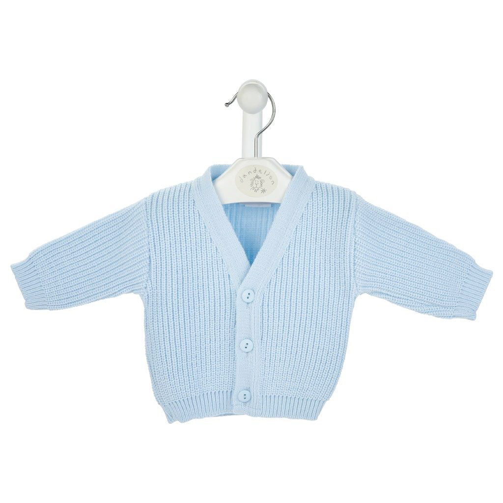 Mabel & Fox - Knitted Cardigan - Blue - Mabel & Fox