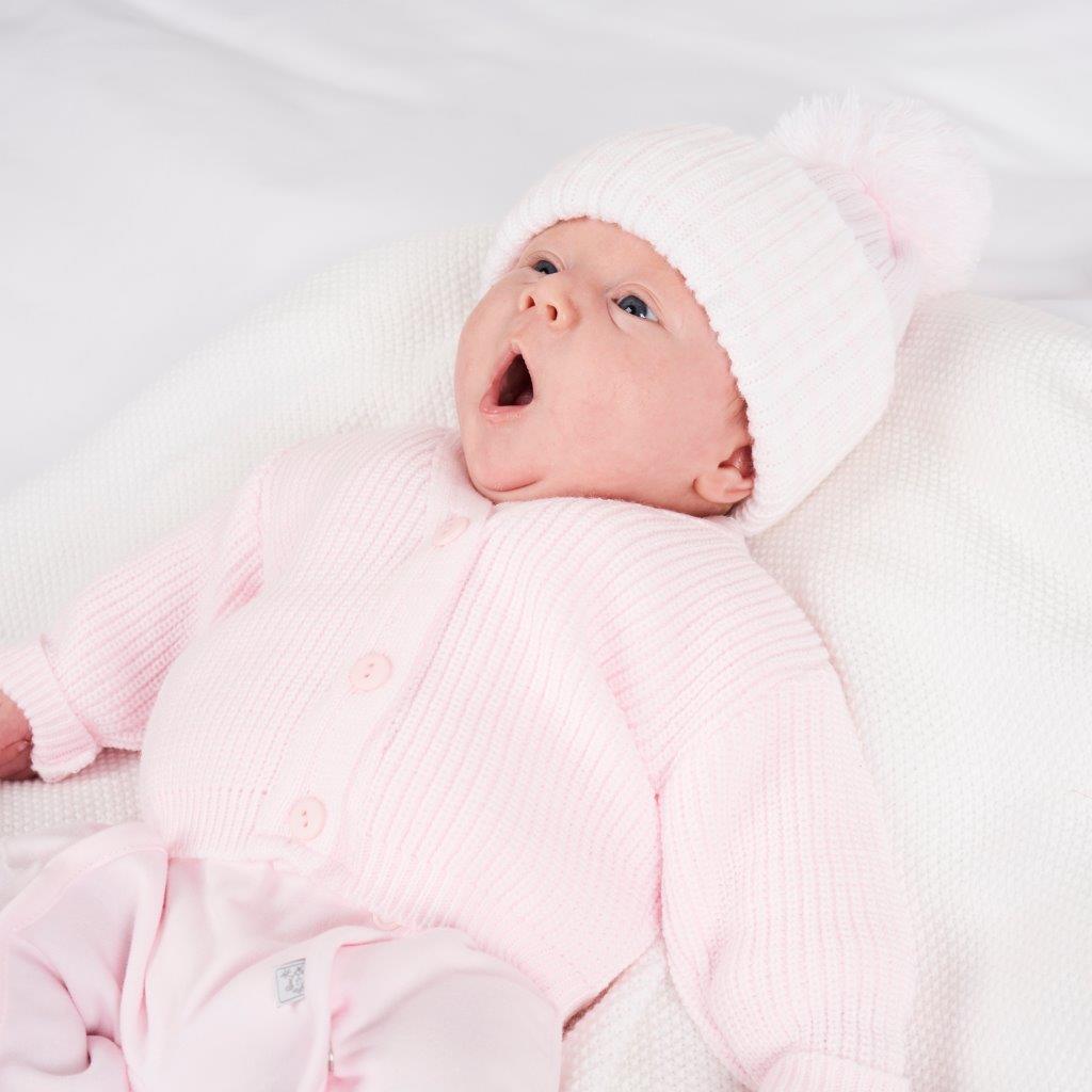 Mabel & Fox - Knitted Cardigan - Pink - Mabel & Fox