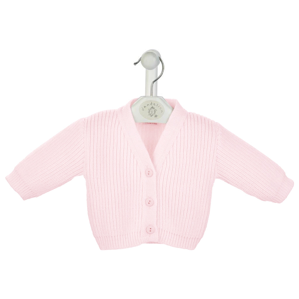 Mabel & Fox - Knitted Cardigan - Pink - Mabel & Fox
