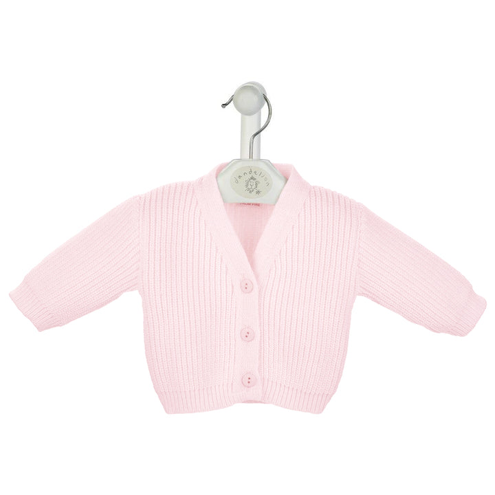 Mabel & Fox - Knitted Cardigan - Pink - Mabel & Fox
