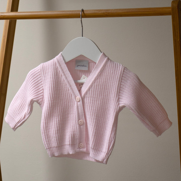 Mabel & Fox - Knitted Cardigan - Pink - Mabel & Fox