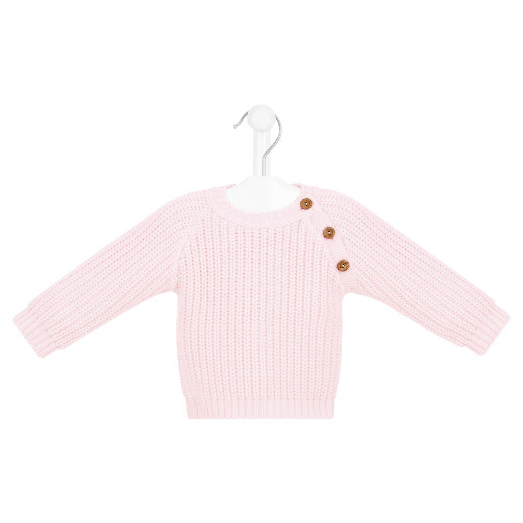 Mabel & Fox - Knitted Jumper - Pink - Mabel & Fox