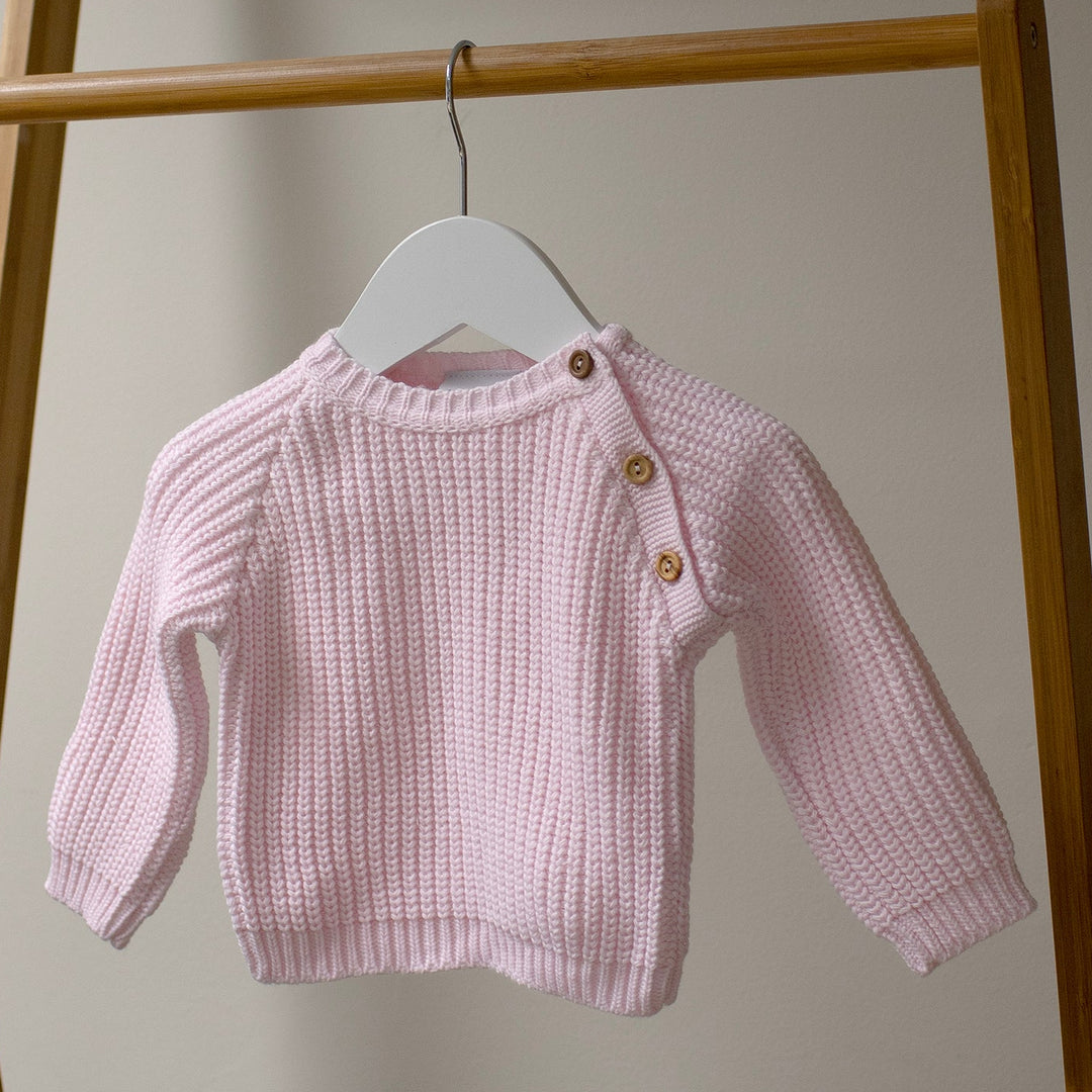 Mabel & Fox - Knitted Jumper - Pink - Mabel & Fox