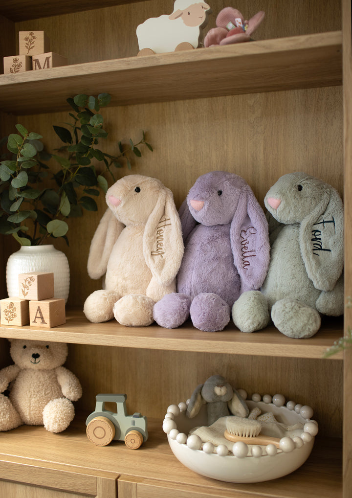 Mabel & Fox - Personalised Soft Toy Bunny - Basil - Mabel & Fox
