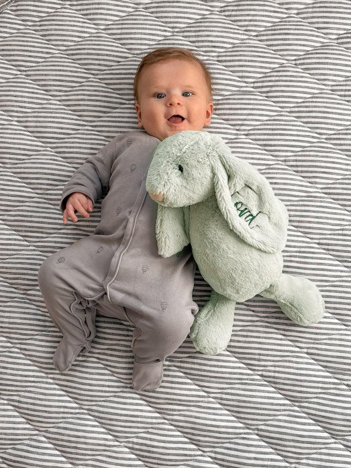 Mabel & Fox - Personalised Soft Toy Bunny - Basil - Mabel & Fox