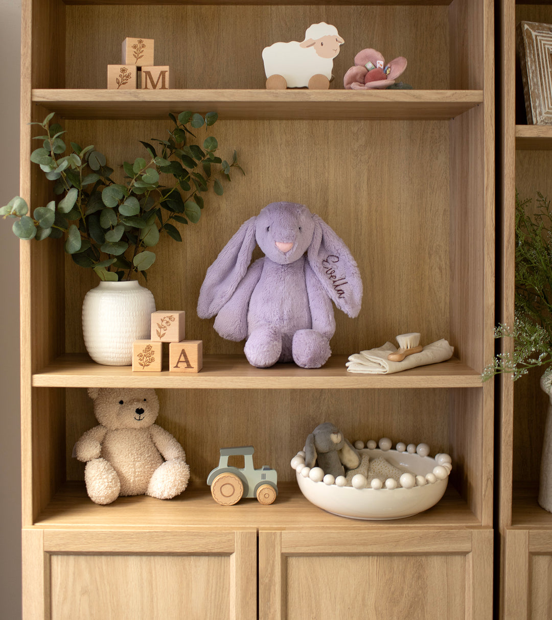 Mabel & Fox - Personalised Soft Toy Bunny - Violet - Mabel & Fox