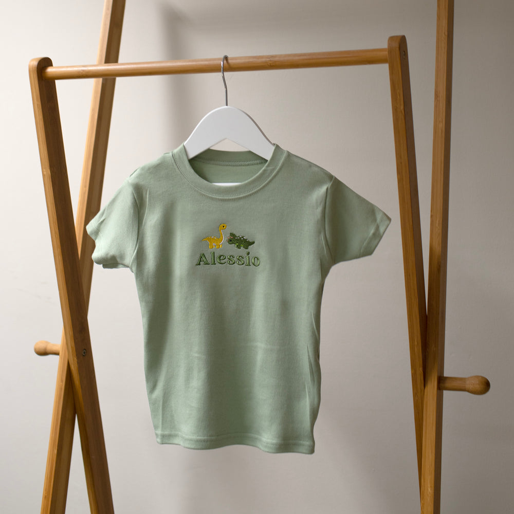 Mabel & Fox - Personalised T-Shirt - Dinosaur - Mabel & Fox